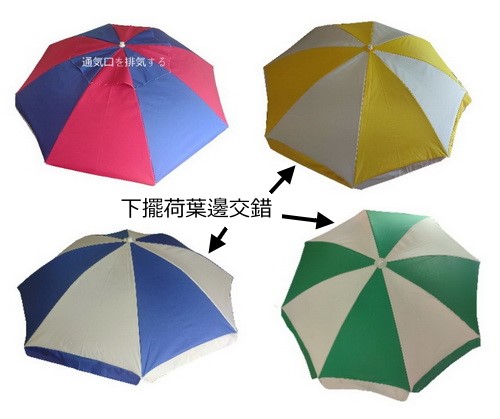 砂灘大洋傘