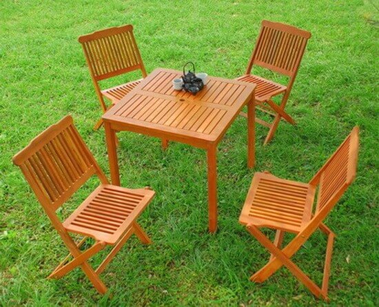 木製戶外桌椅